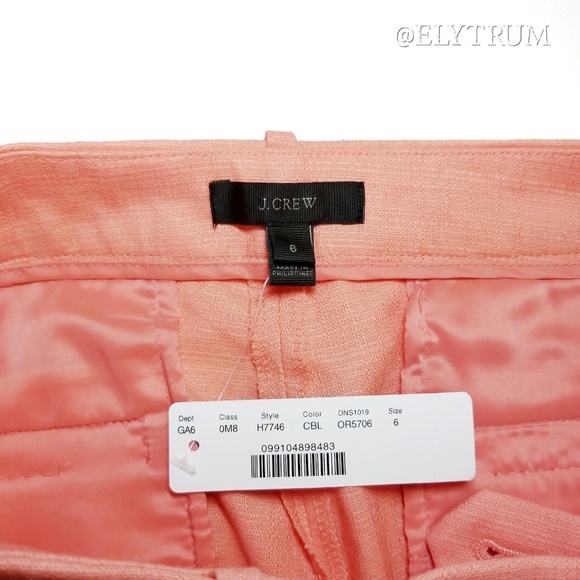 J. Crew 3" short with scalloped hem - Picture 5 of 5